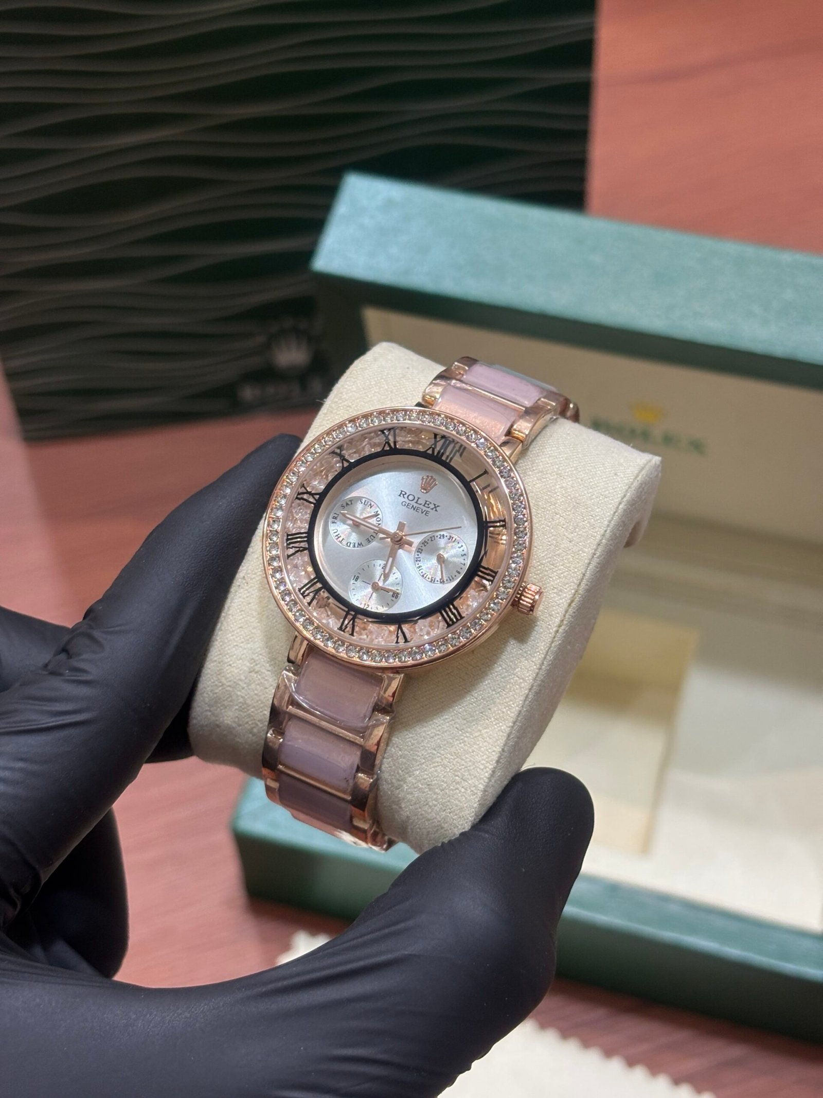 ROLEX CELINE PINK WHITE - Image 2