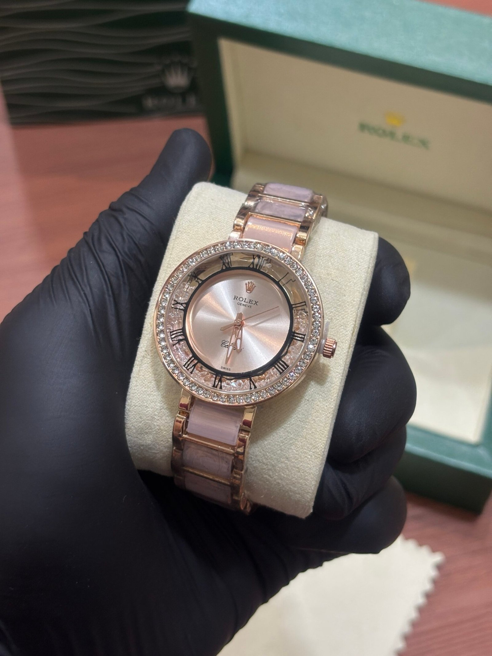 ROLEX CELLINI PINK PINK