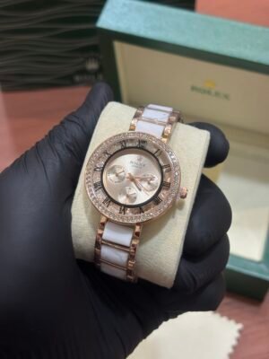 ROLEX CELINE WHITE PINK FOR HER