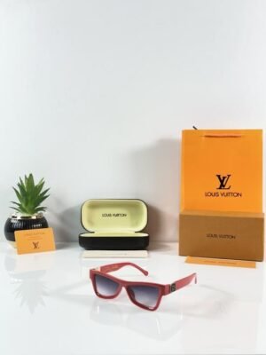 Louis Vuitton 6008 Red Black DC