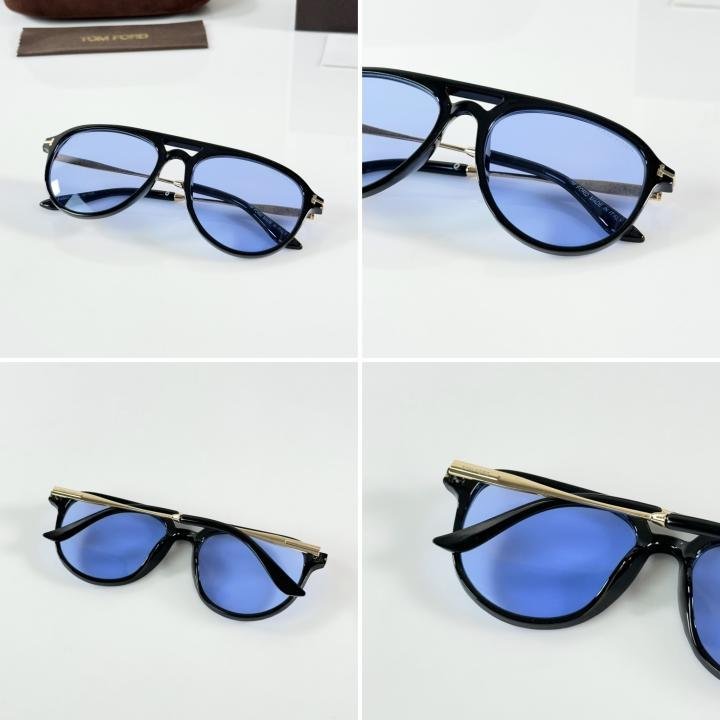 TOMFORD 0587 GOLD BLACK BLUE - Image 4