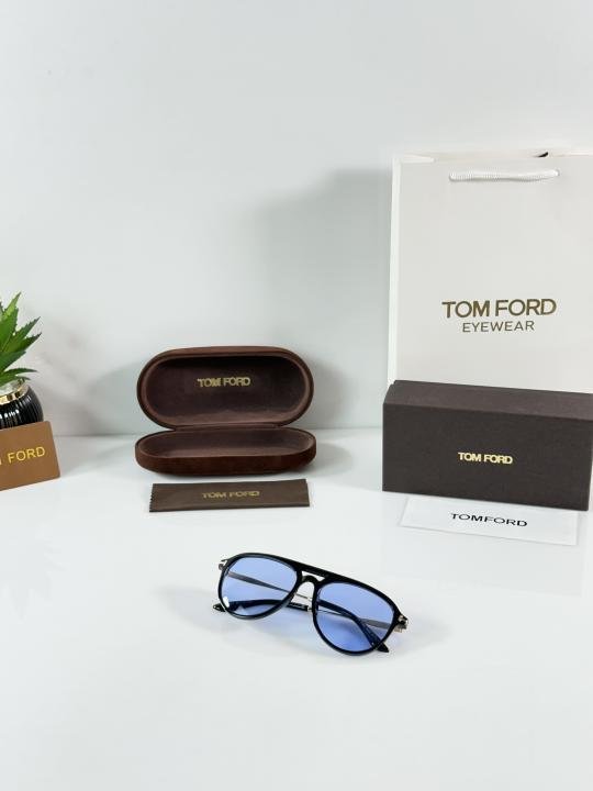 TOMFORD 0587 GOLD BLACK BLUE - Image 3