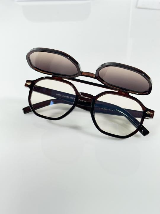 Marc Jacobs 1005 Flip Brown White - Image 4