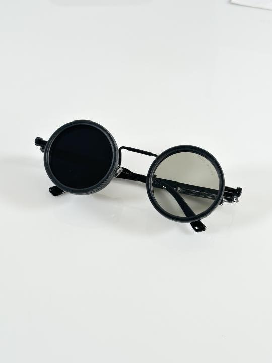 Marc Jacobs Premium Adjustable Lens Sunglass Full Black - Image 4