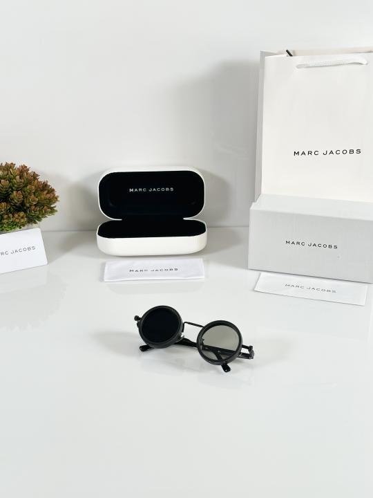 Marc Jacobs Premium Adjustable Lens Sunglass Full Black - Image 3