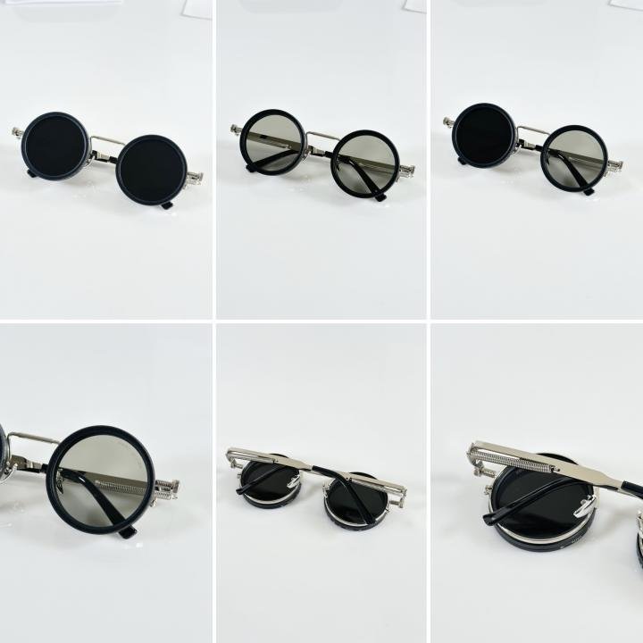 Marc Jacobs Premium Adjustable Lens Sunglass Silver Black - Image 6