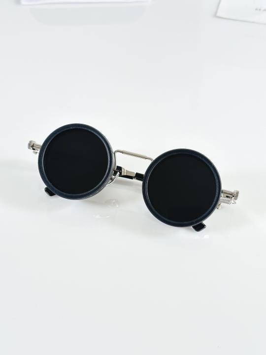 Marc Jacobs Premium Adjustable Lens Sunglass Silver Black - Image 4