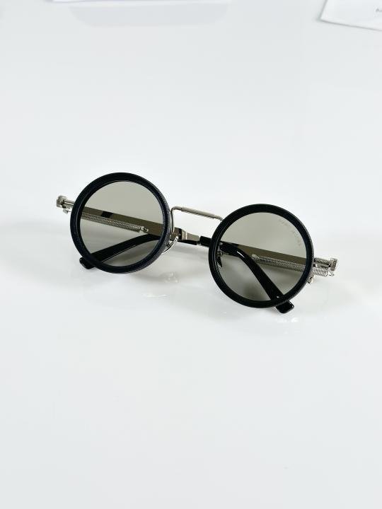 Marc Jacobs Premium Adjustable Lens Sunglass Silver Black - Image 5