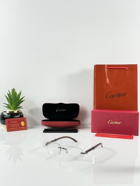 Cartier 1001 Gun Black Day Night Color Changing Glass
