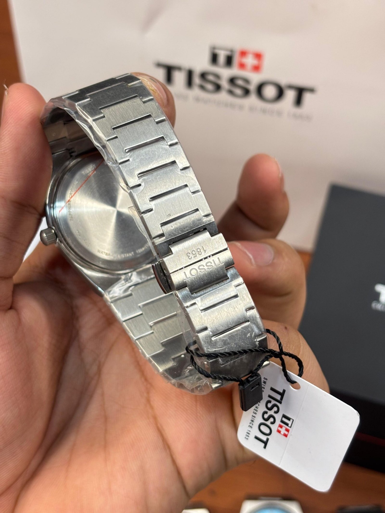 TISSOT PRX SILVER-BLUE DIAL PREMIUM QUALITY QUARTZ HEAVY MACHINE - Image 5