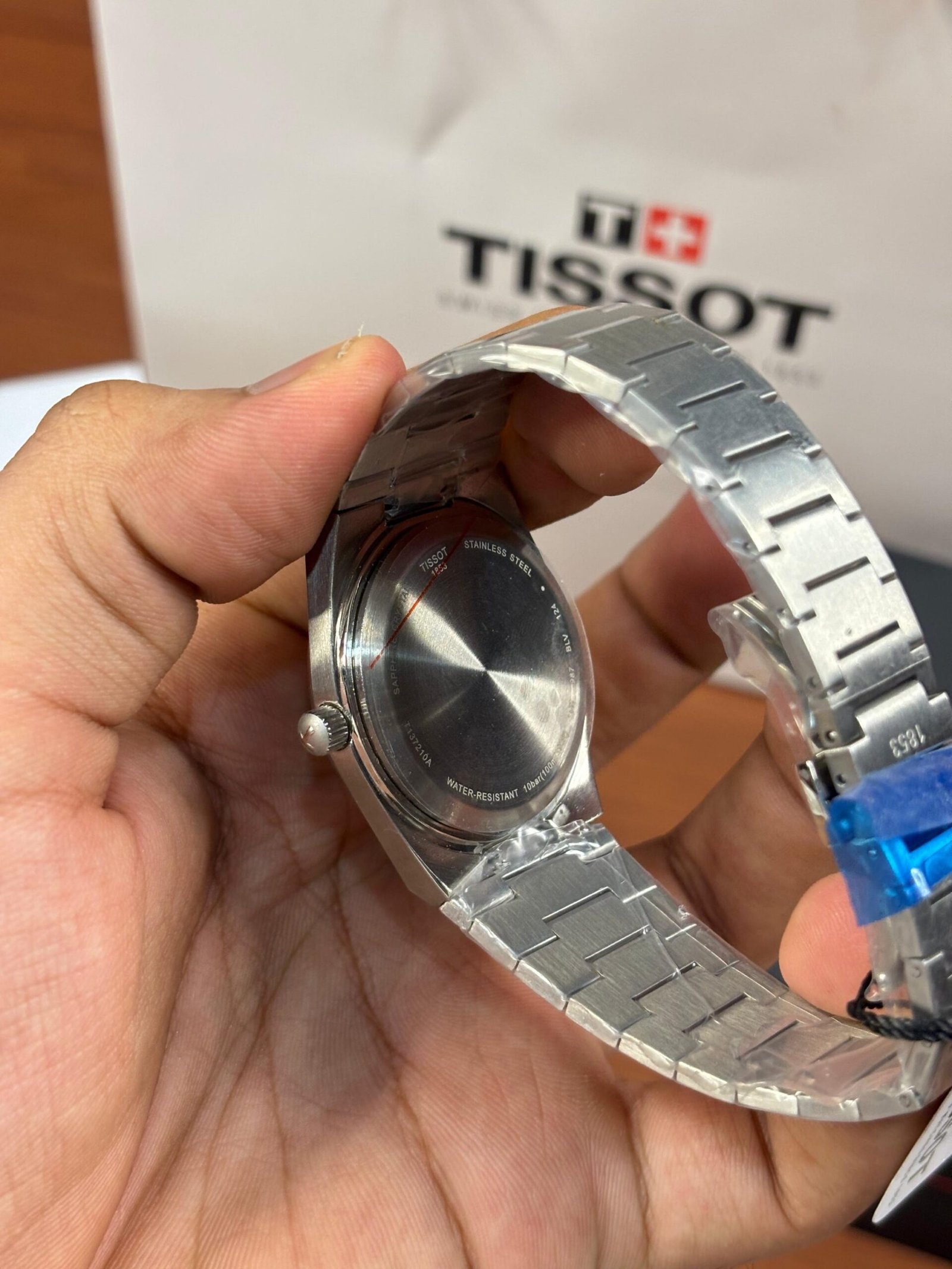 TISSOT PRX SILVER-BLUE DIAL PREMIUM QUALITY QUARTZ HEAVY MACHINE - Image 6