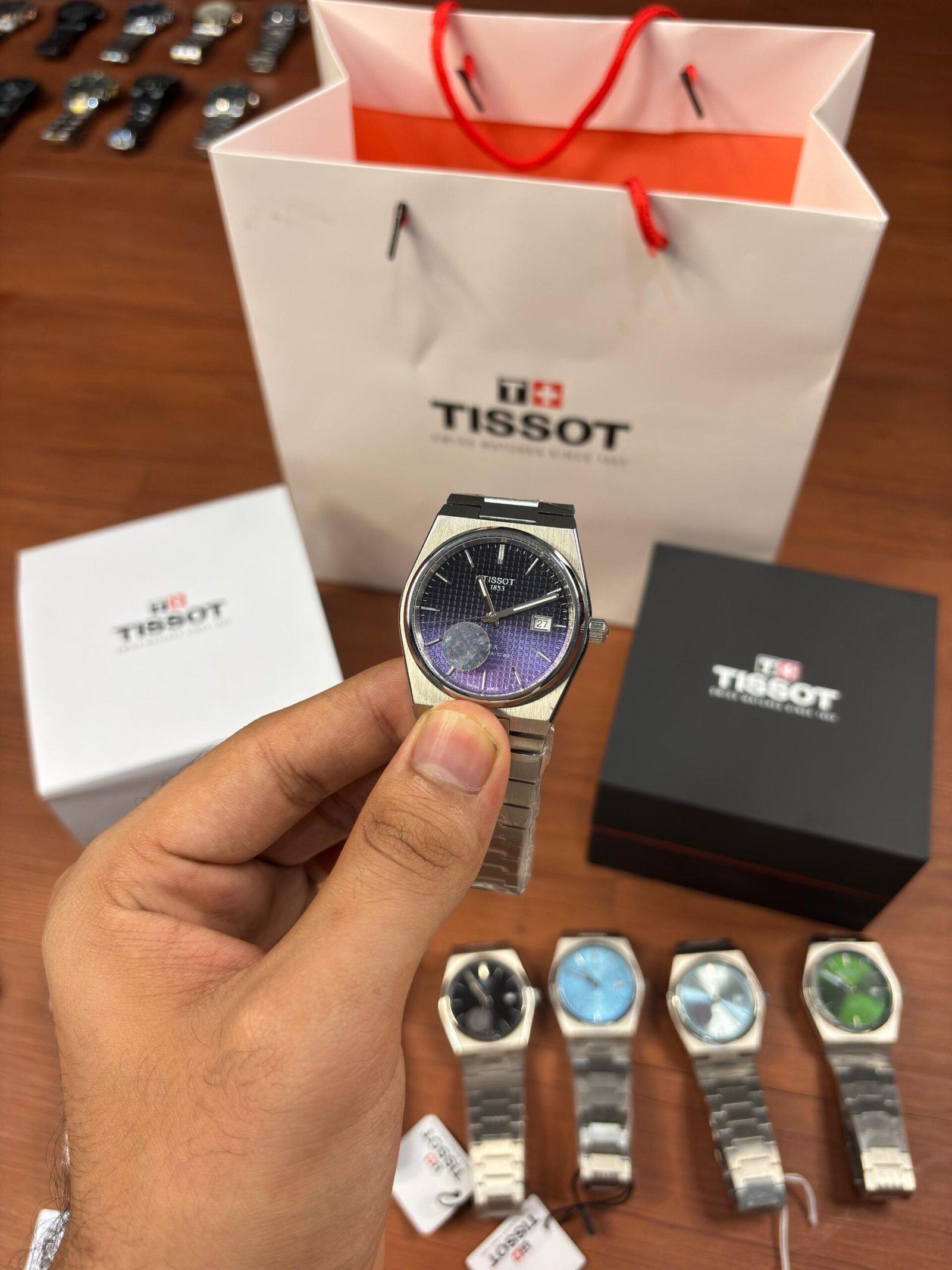 TISSOT PRX GRADIENT PREMIUM QUALITY QUARTZ HEAVY MACHINE
