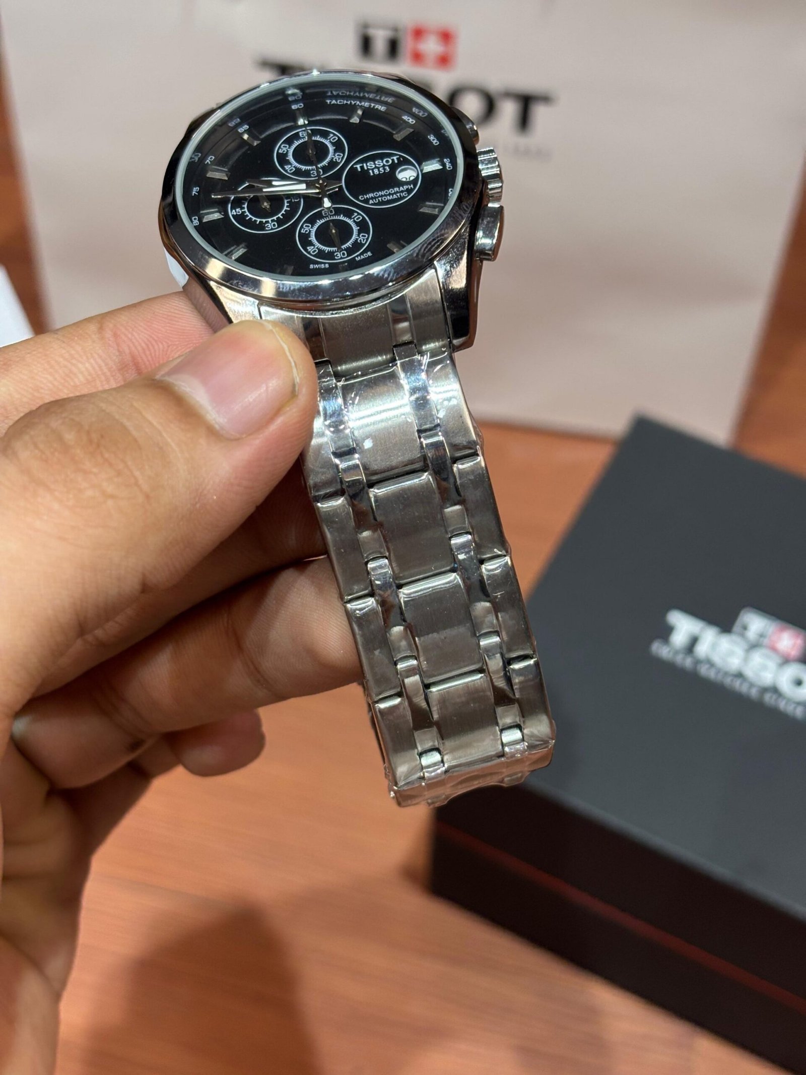 Tisso_t 1853 Couturier Silver-Black - Image 3