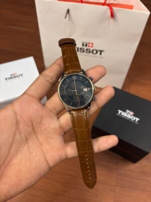 Tisso_t 1853 Chemin Brown-Rose gold- black