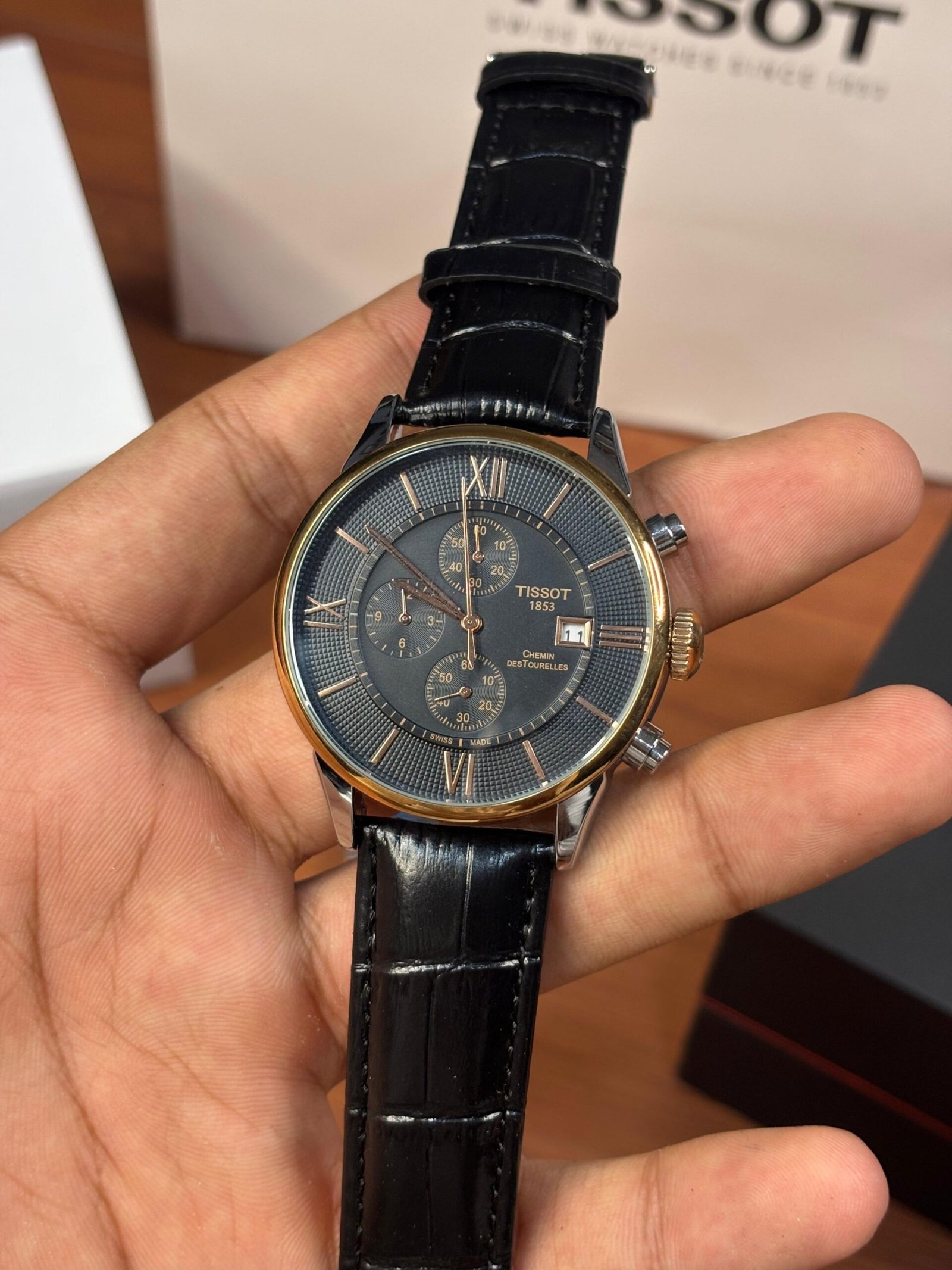 Tisso_t 1853 Chemin Black-Copper-Black - Image 2