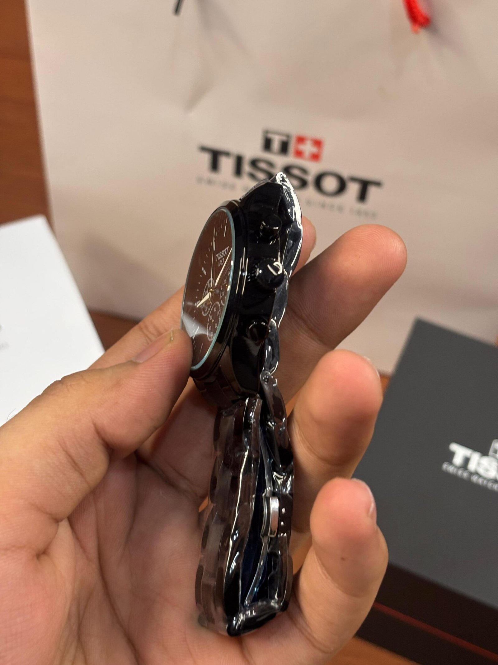 TISSOT 1853 CHRONOGRAPH FULL BLACK - Image 5