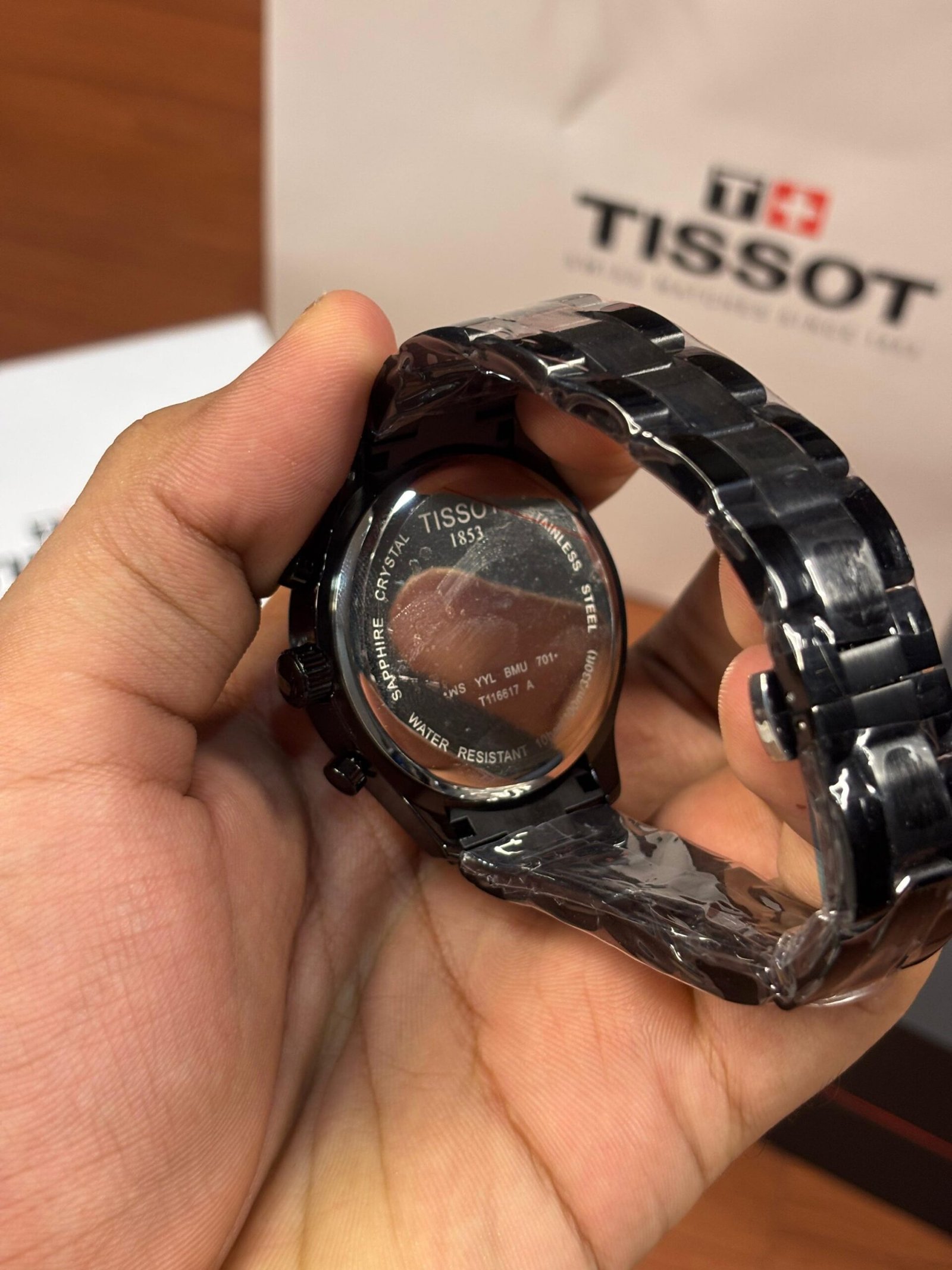TISSOT 1853 CHRONOGRAPH FULL BLACK - Image 6
