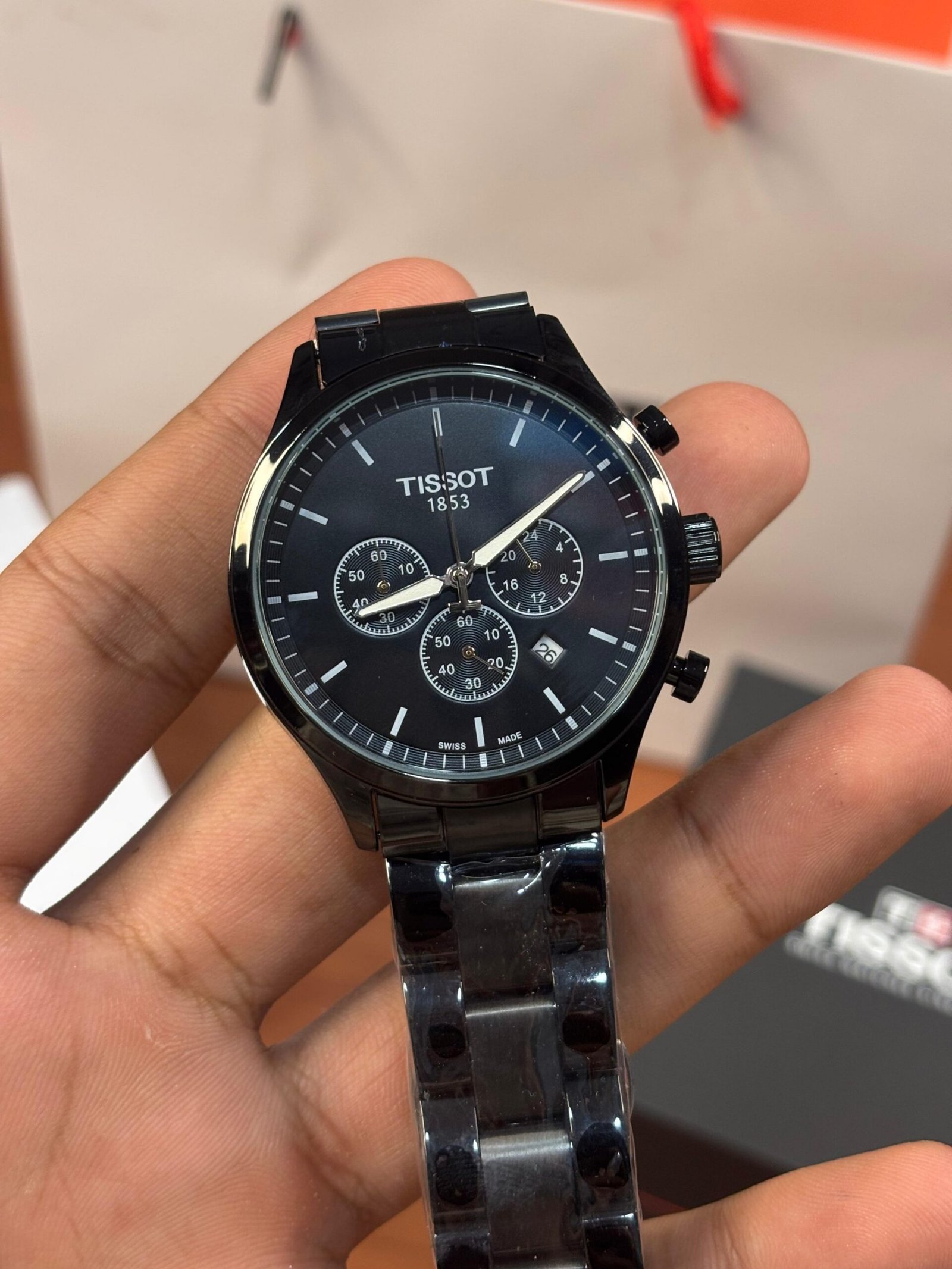 TISSOT 1853 CHRONOGRAPH FULL BLACK - Image 3