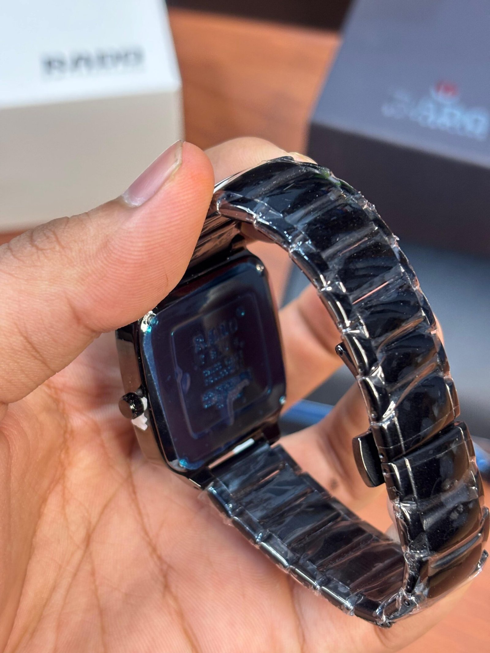RADO TRUE SQUARE FULL BLACK - Image 4