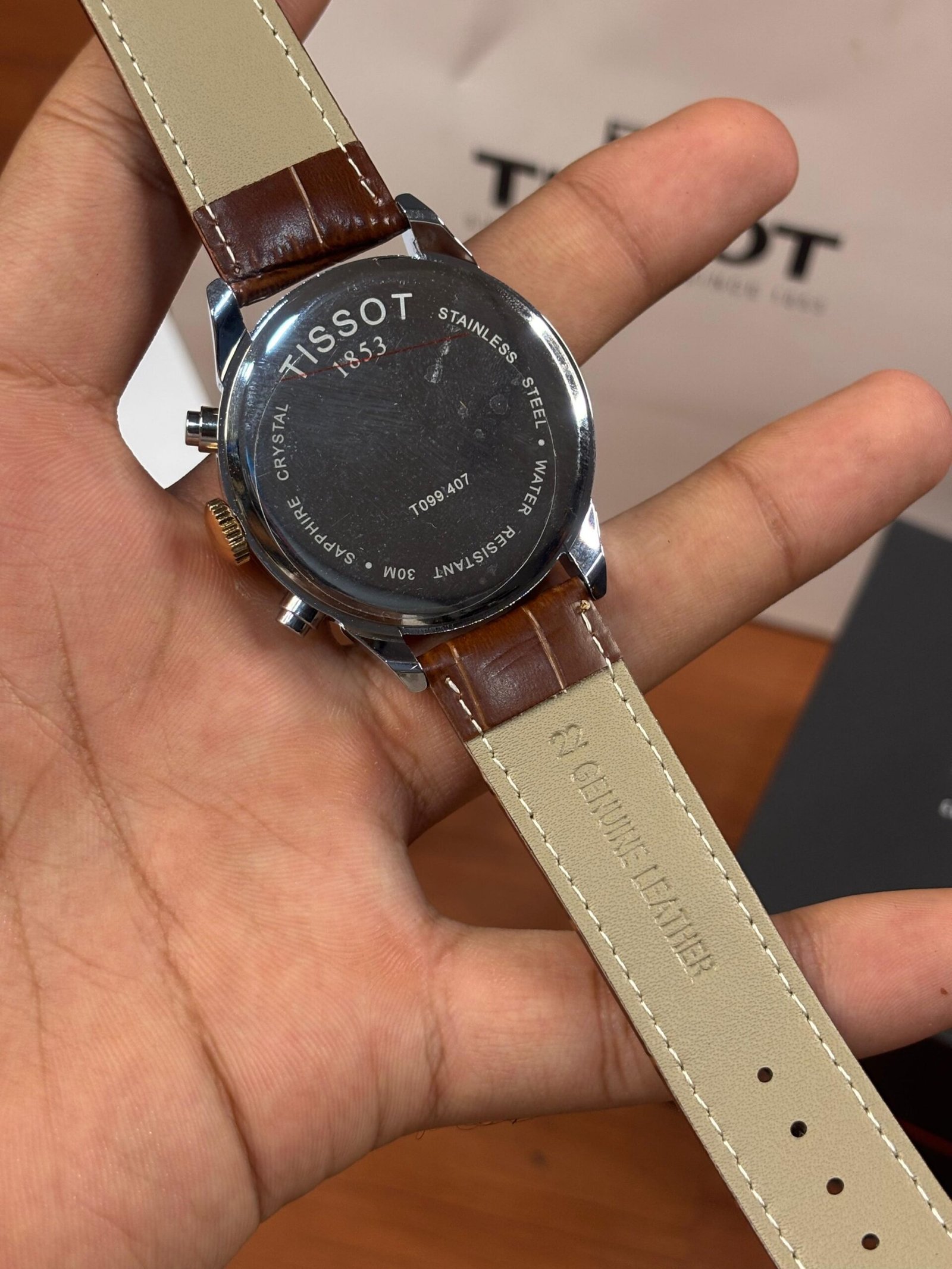 Tisso_t 1853 Chemin Brown-Copper-White - Image 3