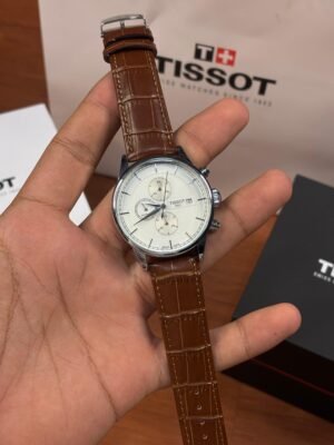 Tisso_t 1853 Chemin Brown-Silver-White