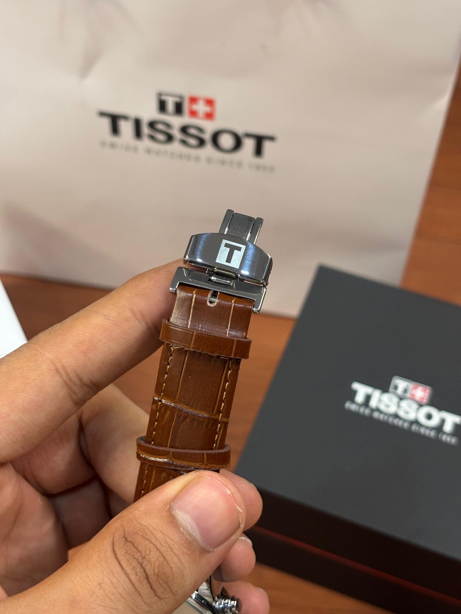 Tisso_t 1853 Chemin Brown-Silver-White - Image 5
