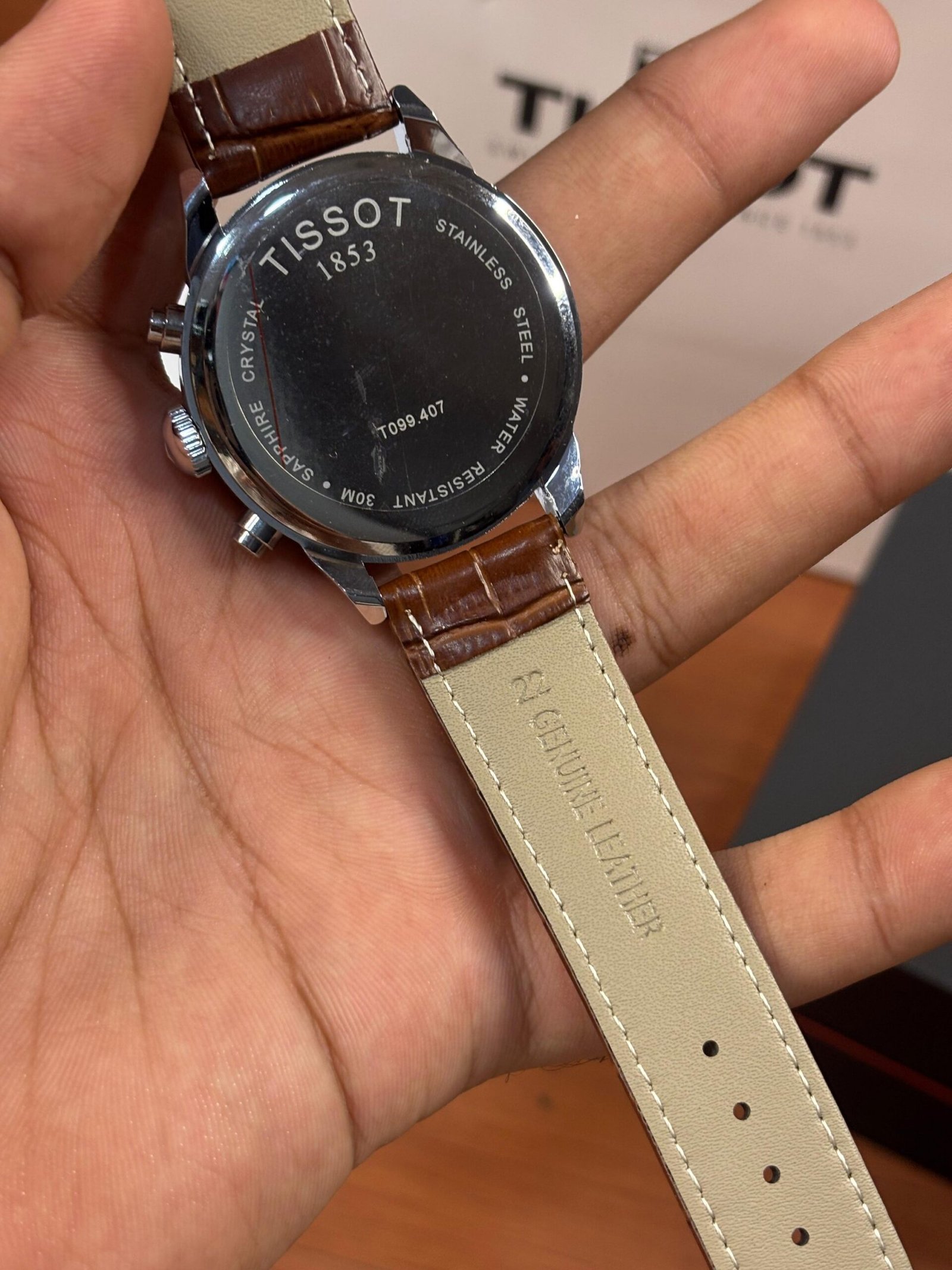 Tisso_t 1853 Chemin Brown-Silver-White - Image 4