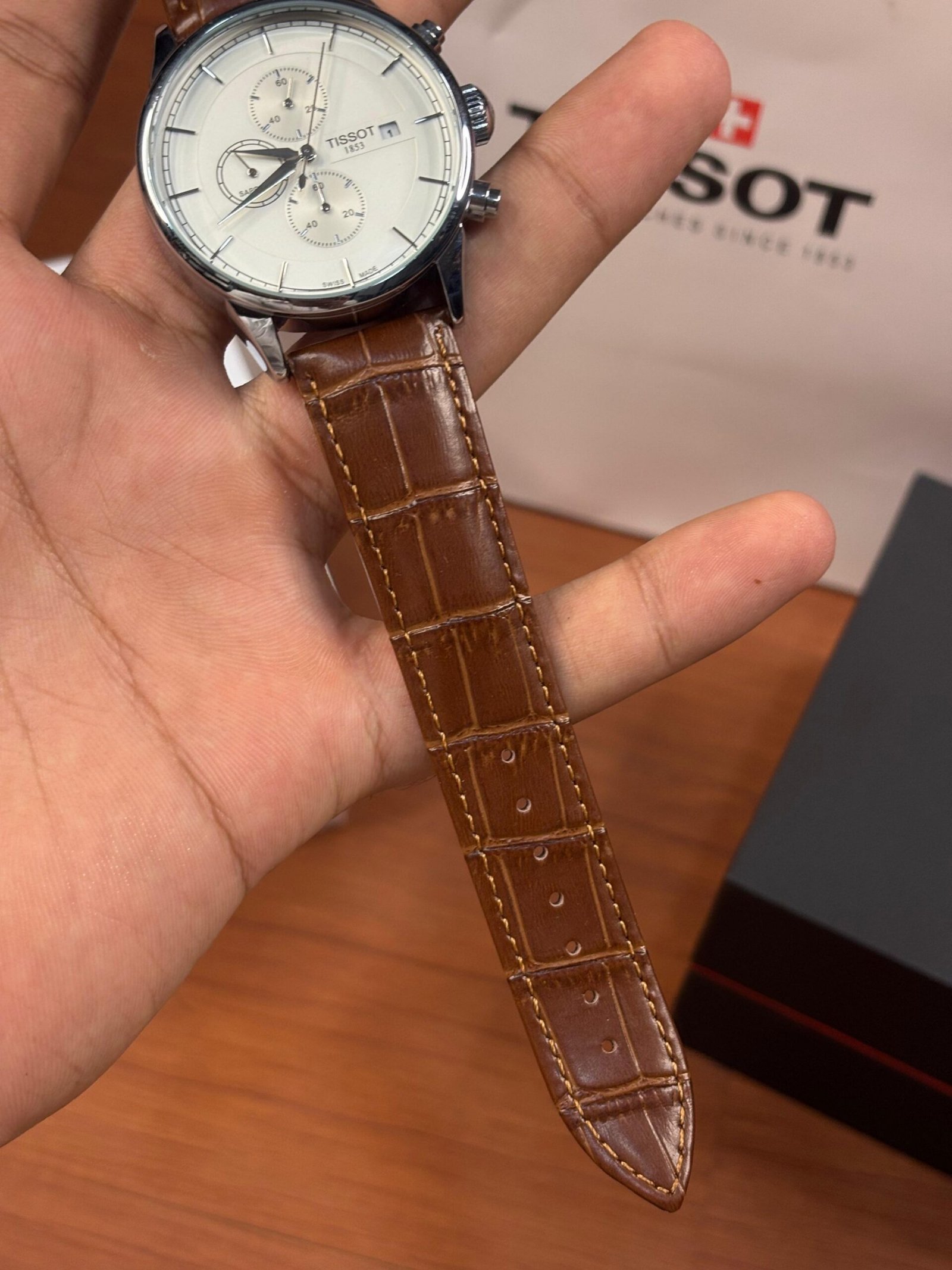 Tisso_t 1853 Chemin Brown-Silver-White - Image 3
