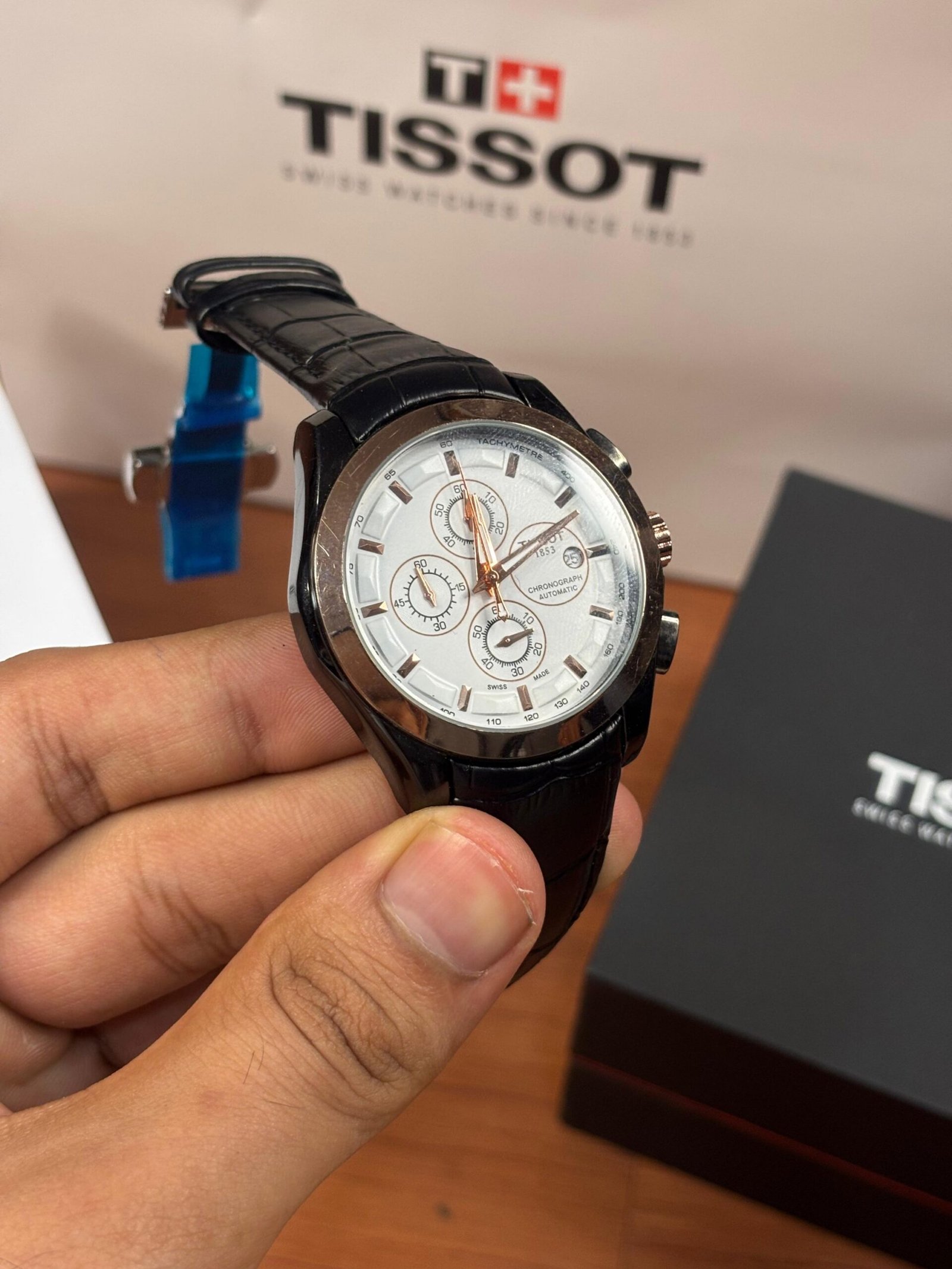 Tisso_t 1853 Couturier Black-Copper-White - Image 2