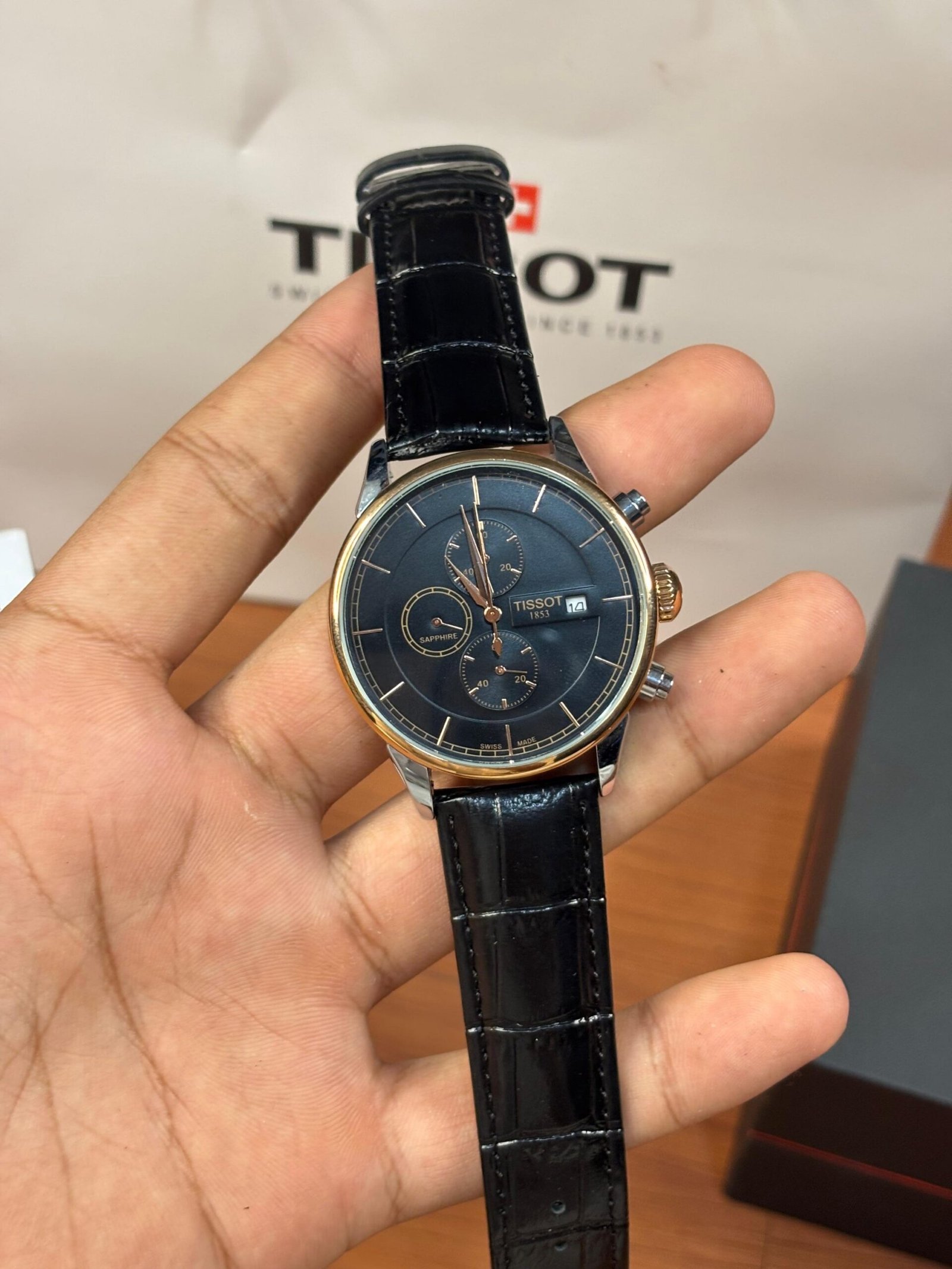 Tisso_t 1853 Chemin Black-Copper-Black