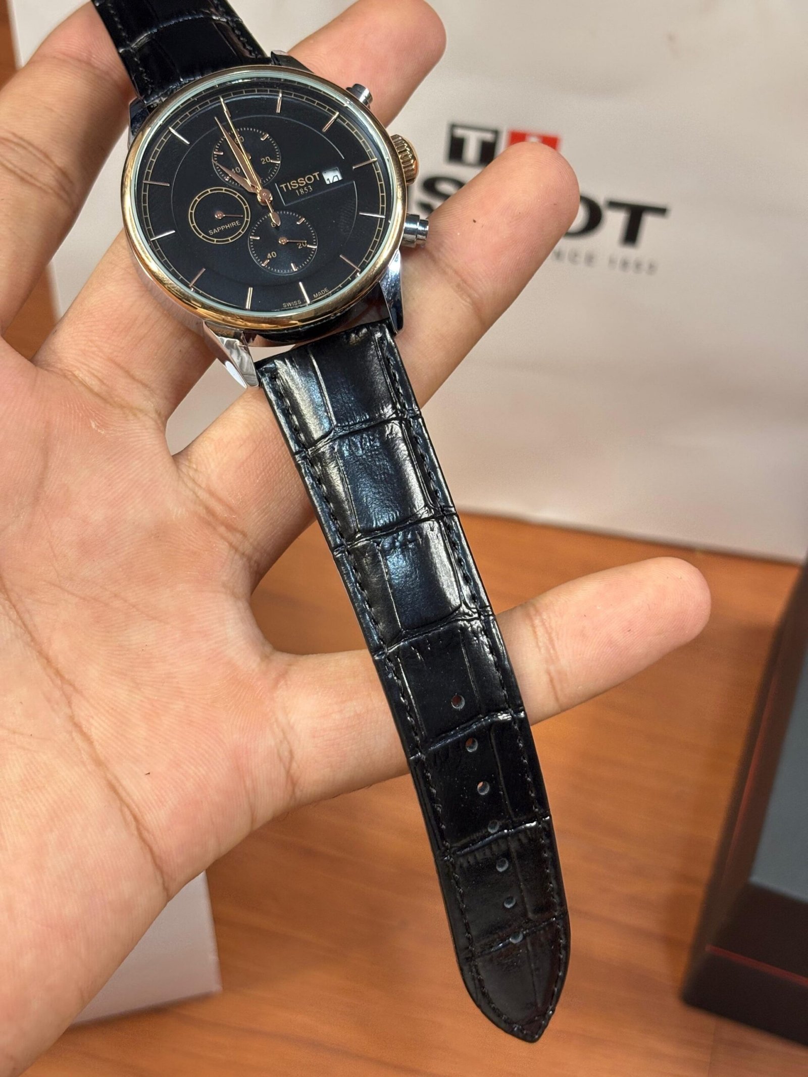 Tisso_t 1853 Chemin Black-Copper-Black - Image 2