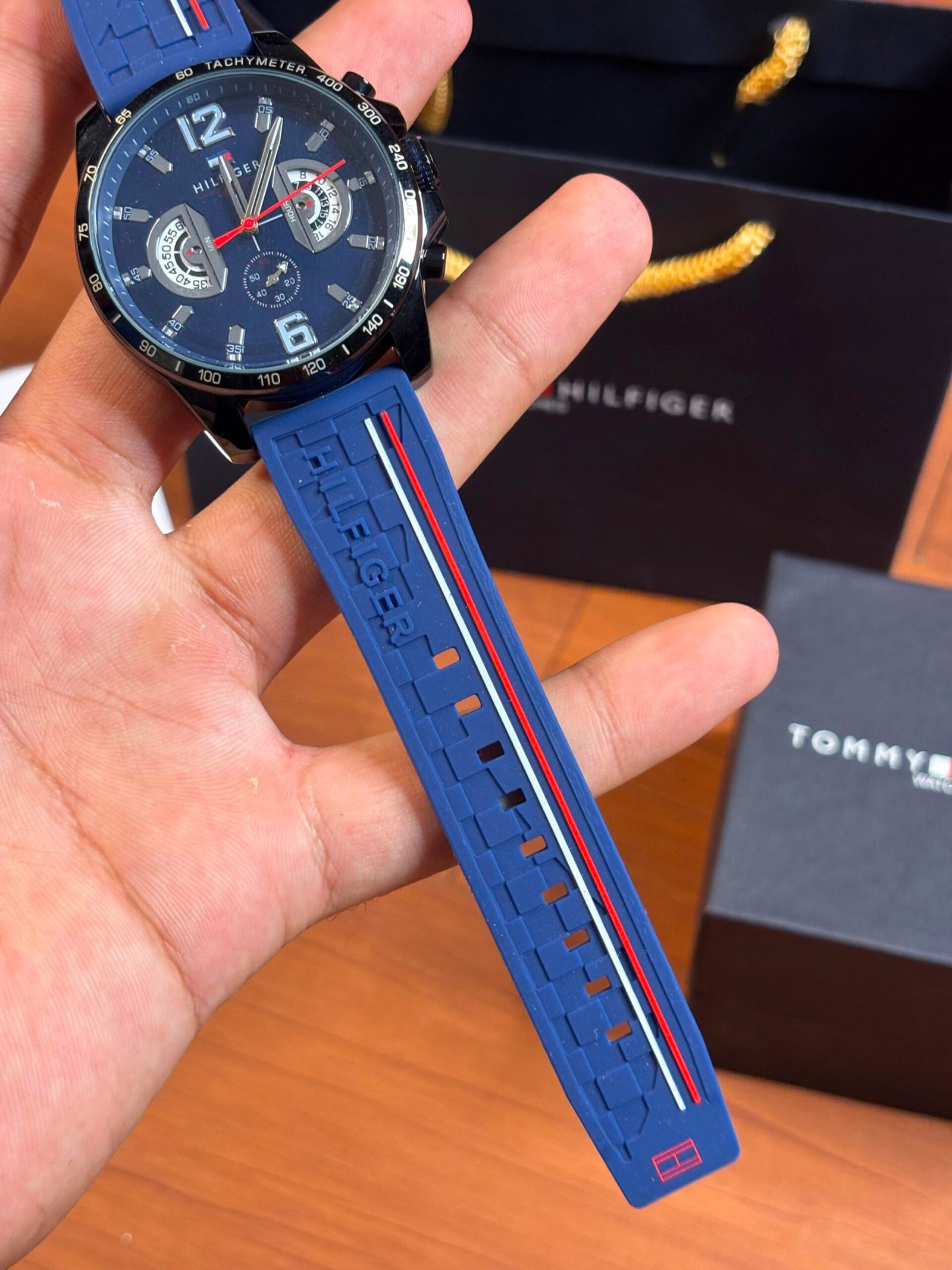 Tommy Hilfige_r Decker Blue-Black-Blue - Image 3