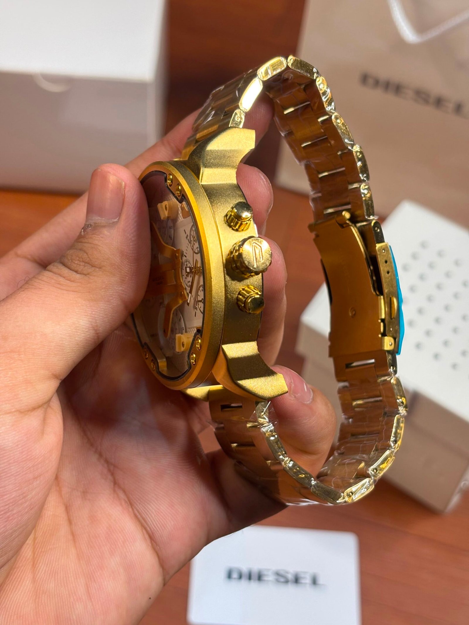 Diesel 3 Bar Big Dady Heavy Quality Gold-White - Image 6