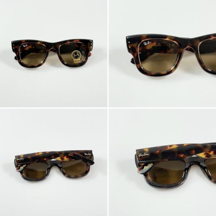 Rayban Puffer 4940 Tiger Brown GLASS - Image 3