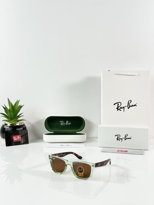 Rayban Reverse 0502 Water Green Tiger Brown