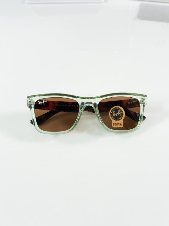 Rayban Reverse 0502 Water Green Tiger Brown - Image 5