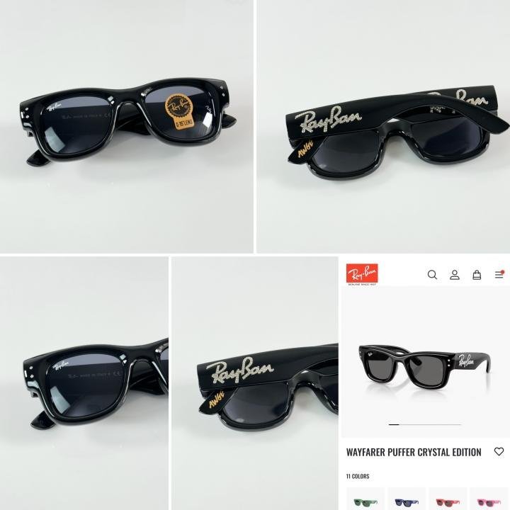 Rayban Crystal 4940 Black GLASS - Image 5