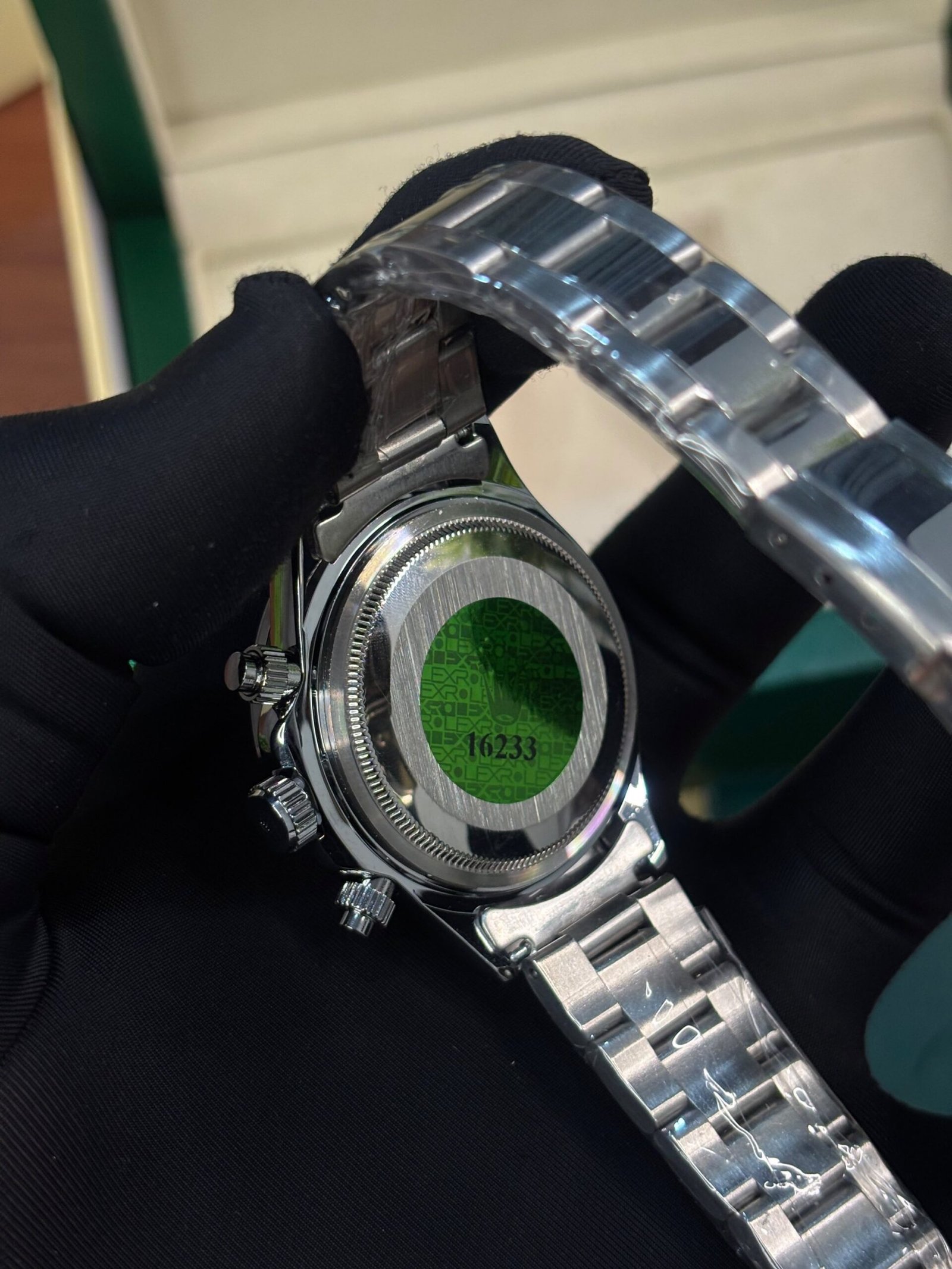 Rolex Daytona Oyster Perpetual Silver Blue - Image 8