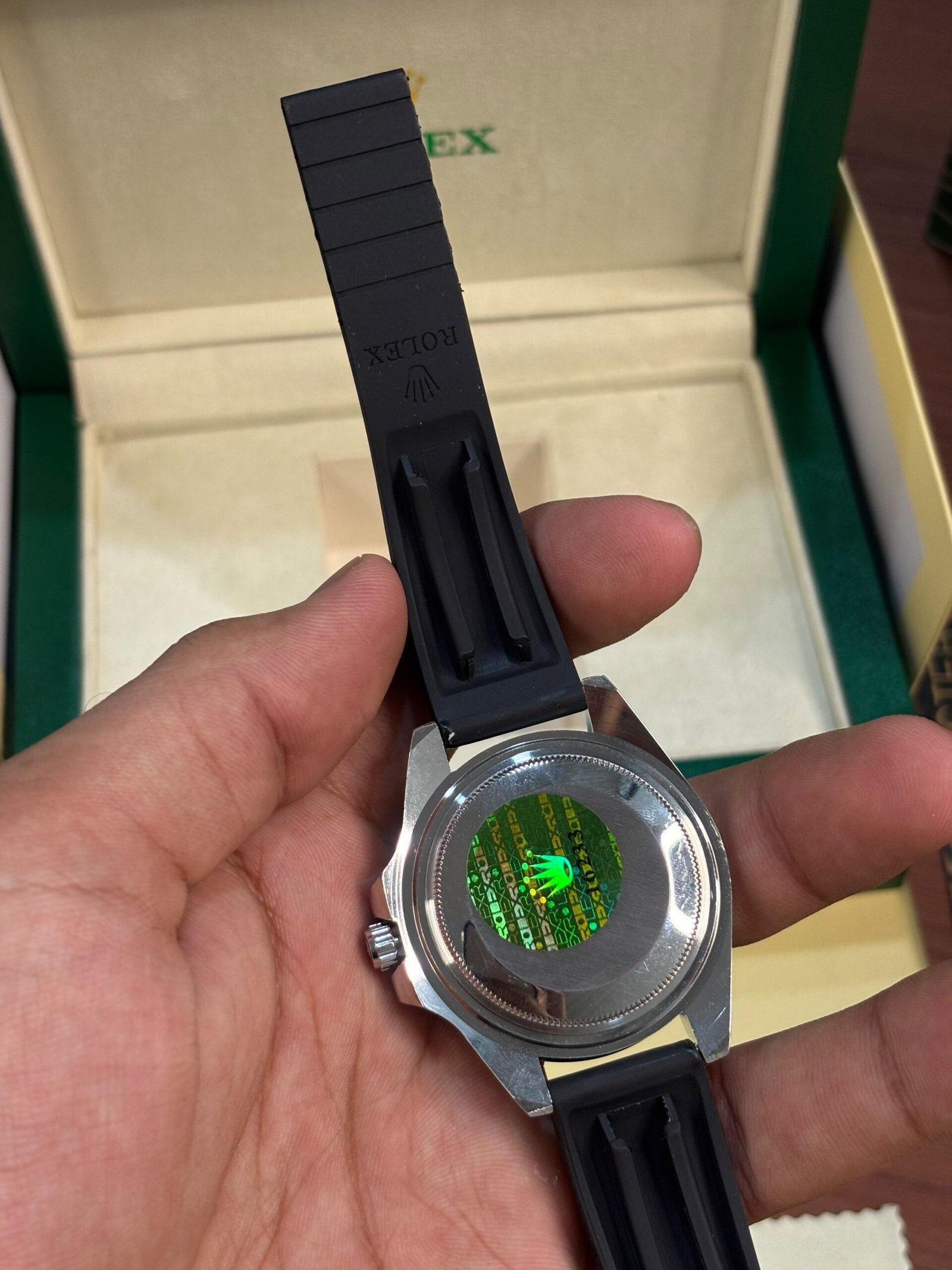 Rolex Yacht-Master silver black dail - Image 3