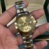 Rolex Daytona Oyster Perpetual Two Tone Gold To Gold Dial