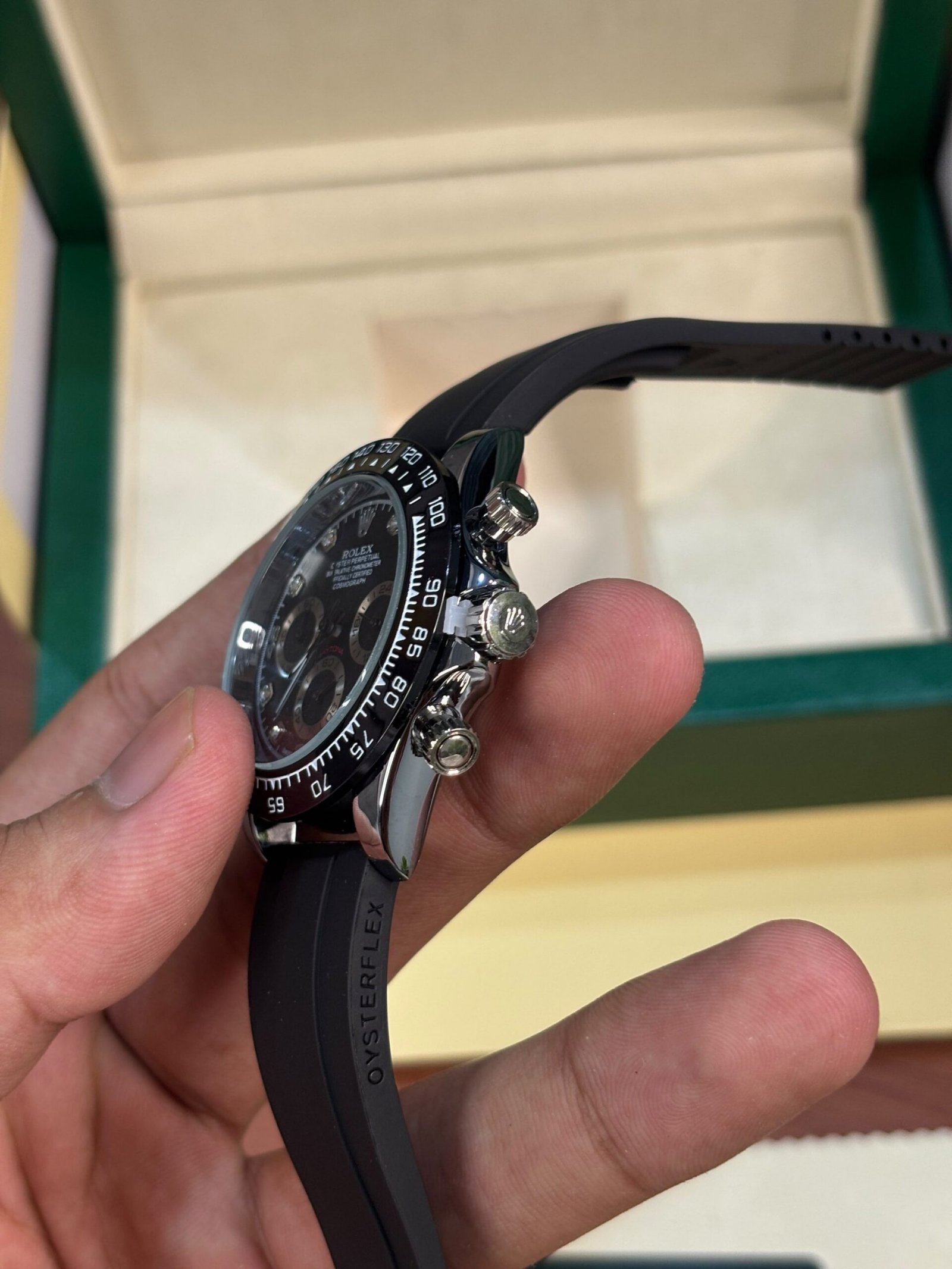 Rolex Daytona Oysterflex Perpetual Black Dial - Image 5